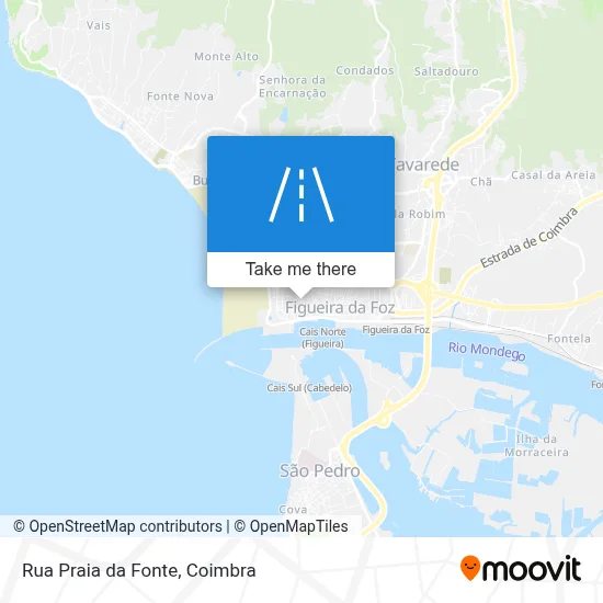 Rua Praia da Fonte map