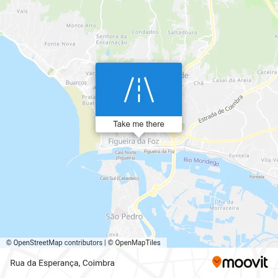 Rua da Esperança map