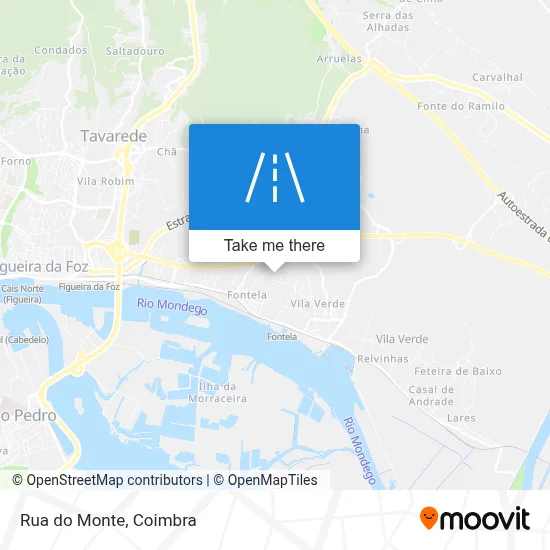 Rua do Monte map