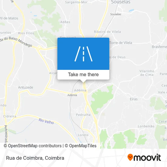 Rua de Coimbra map