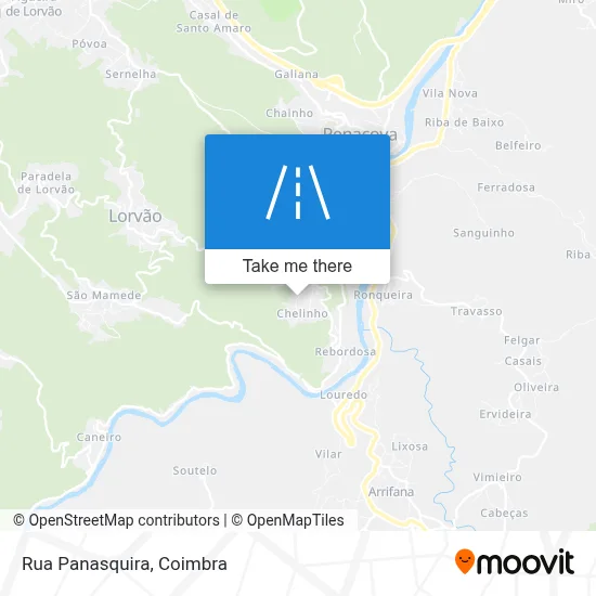 Rua Panasquira map