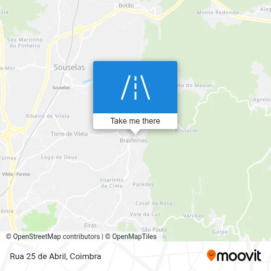 Rua 25 de Abril map