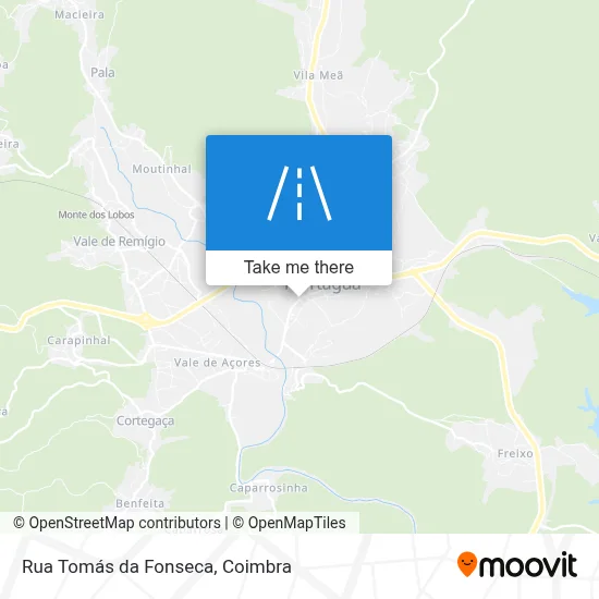 Rua Tomás da Fonseca map