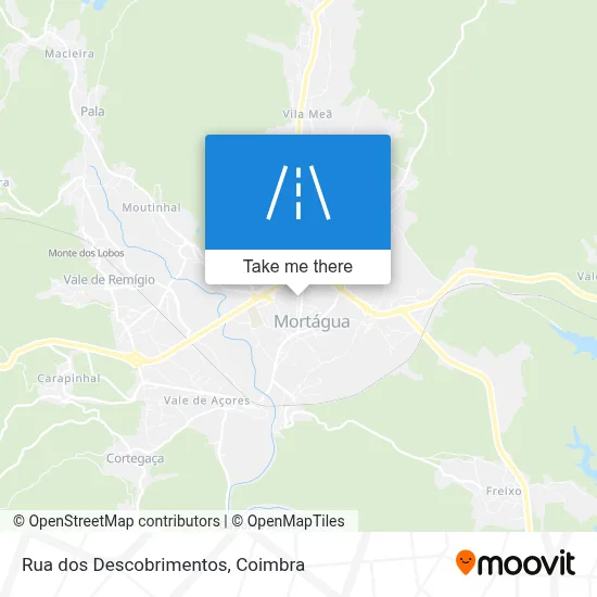 Rua dos Descobrimentos map