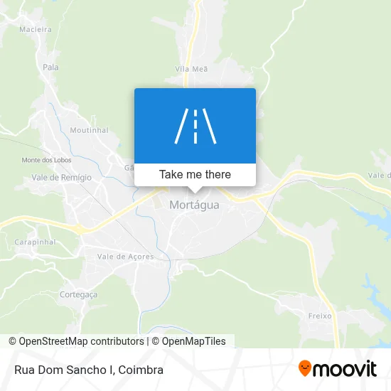 Rua Dom Sancho I map