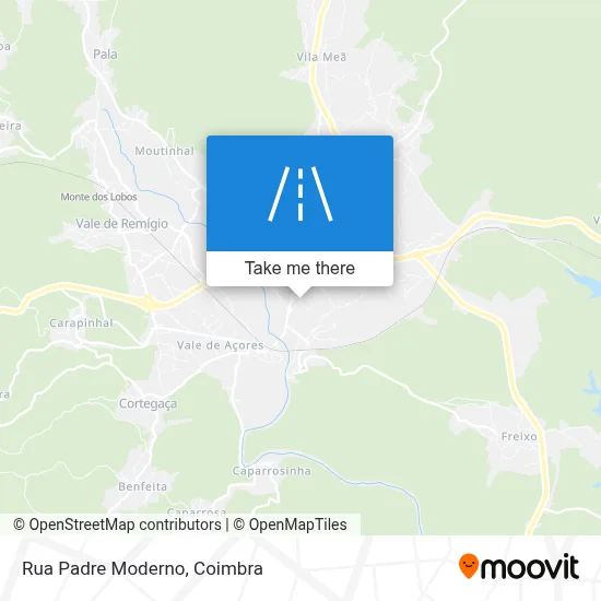 Rua Padre Moderno map