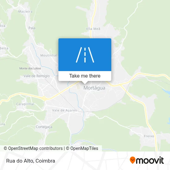 Rua do Alto map