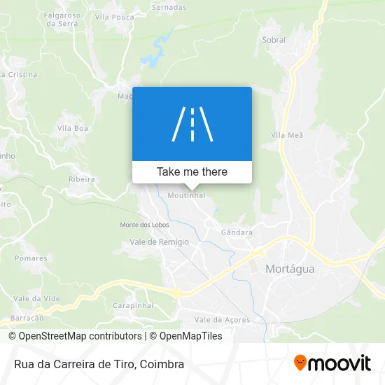 Rua da Carreira de Tiro map
