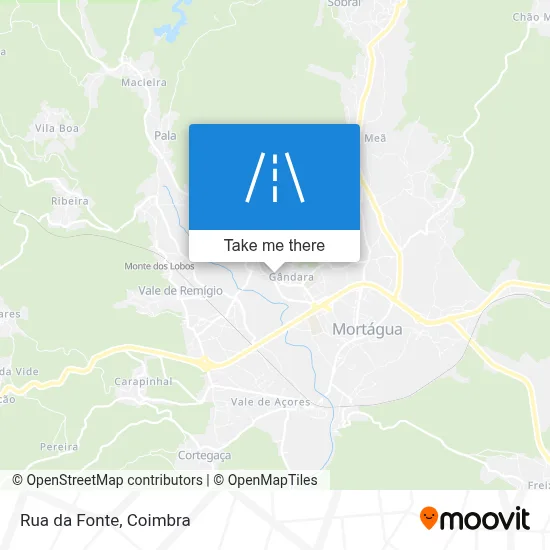 Rua da Fonte map