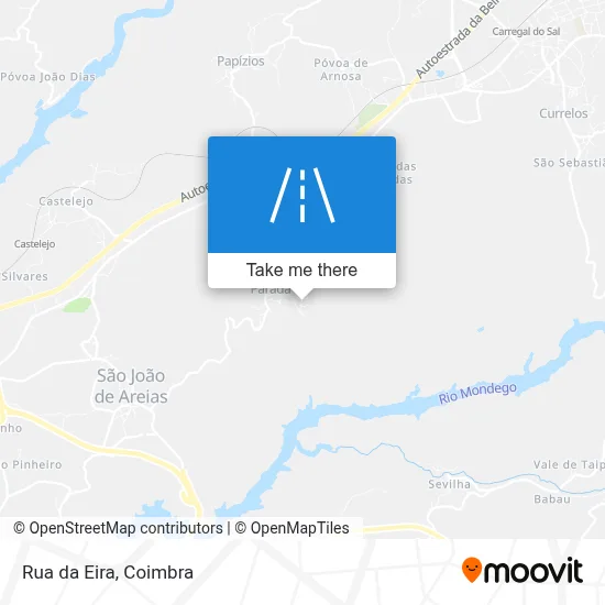 Rua da Eira map