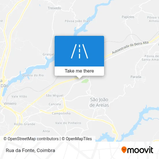 Rua da Fonte map