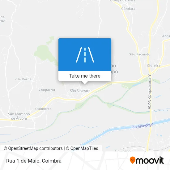Rua 1 de Maio map