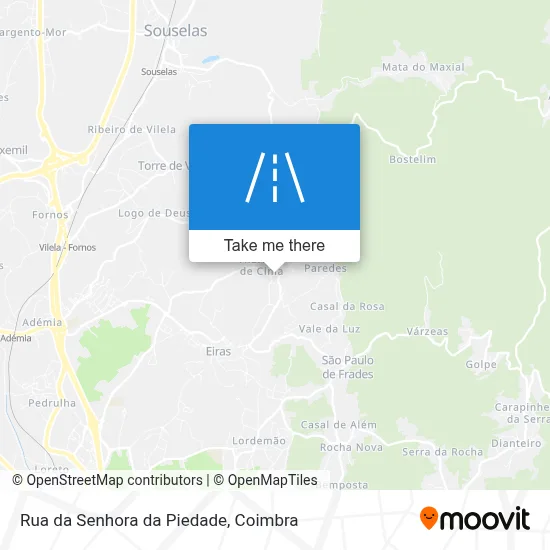 Rua da Senhora da Piedade map