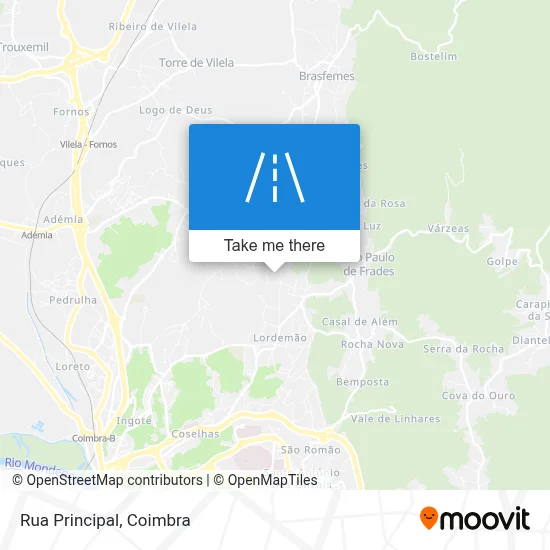 Rua Principal map
