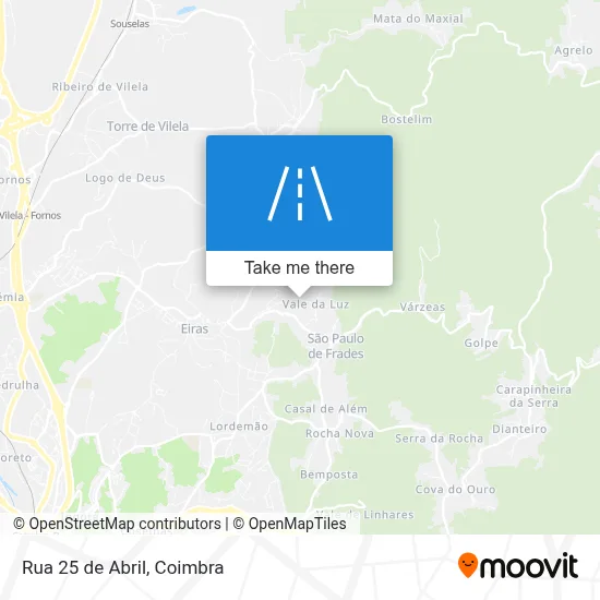 Rua 25 de Abril map