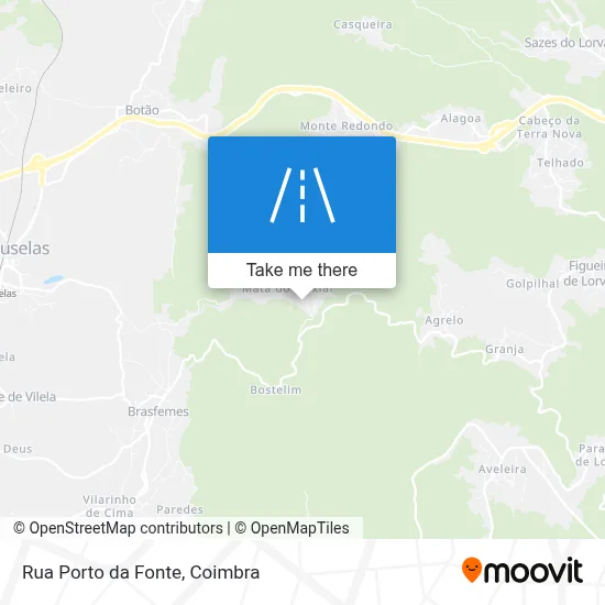 Rua Porto da Fonte map
