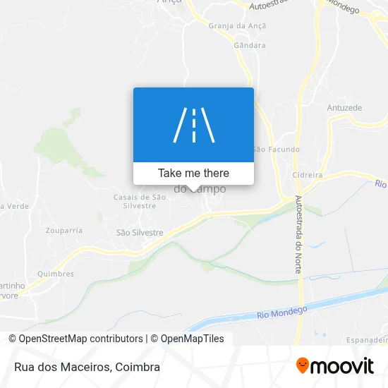 Rua dos Maceiros map