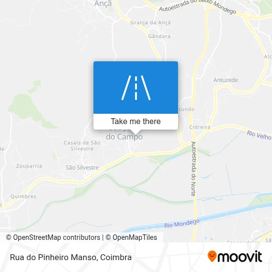 Rua do Pinheiro Manso map