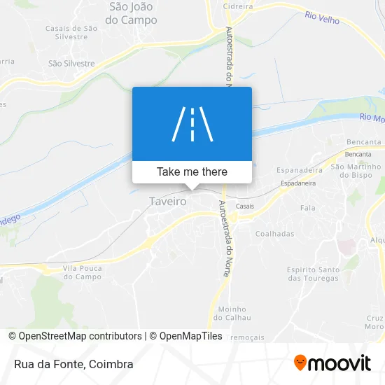 Rua da Fonte map