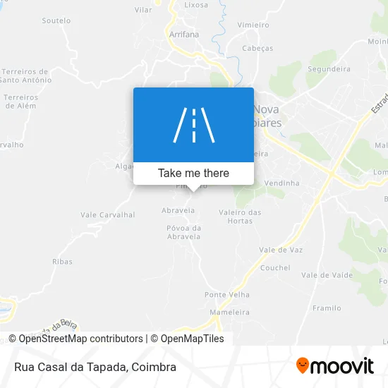 Rua Casal da Tapada map