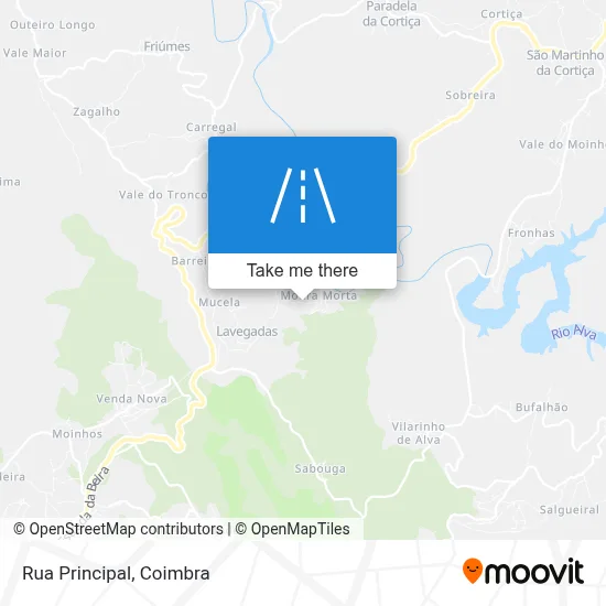 Rua Principal map