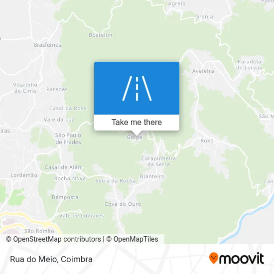 Rua do Meio map