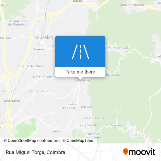 Rua Miguel Torga map