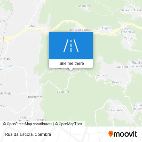 Rua da Escola map