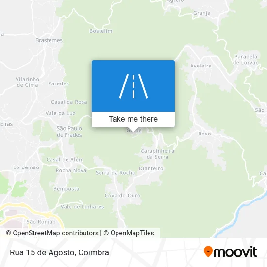 Rua 15 de Agosto map