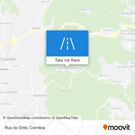 Rua do Grilo map