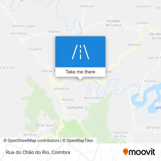 Rua do Chão do Rio map