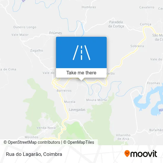 Rua do Lagarão map