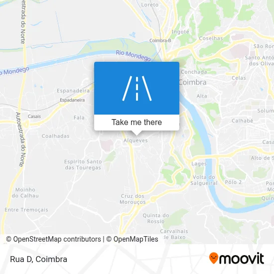 Rua D map