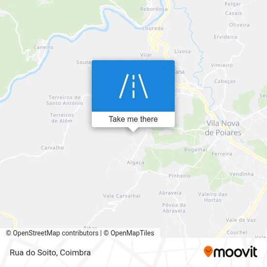 Rua do Soito map