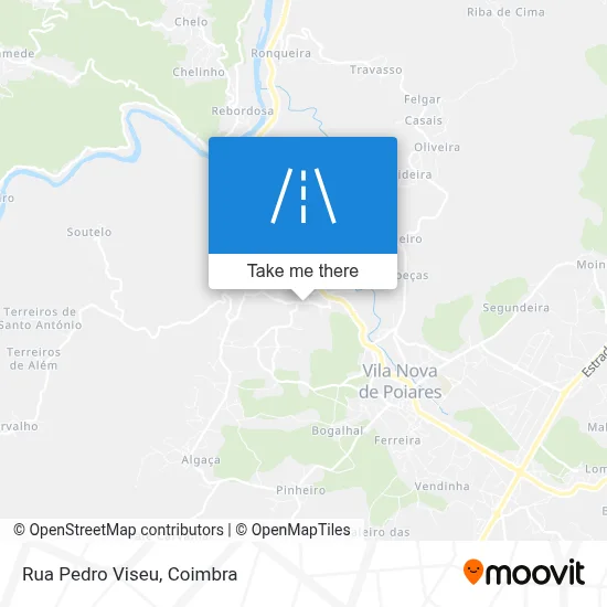Rua Pedro Viseu map