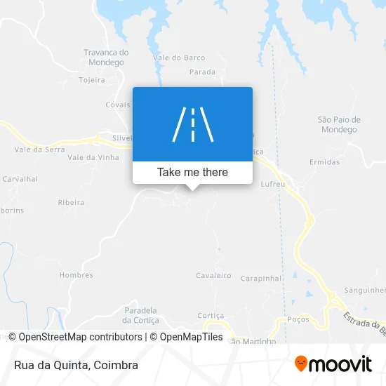 Rua da Quinta map