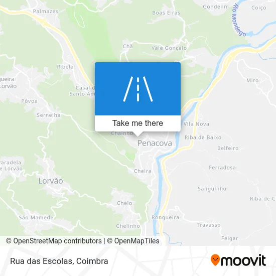 Rua das Escolas map