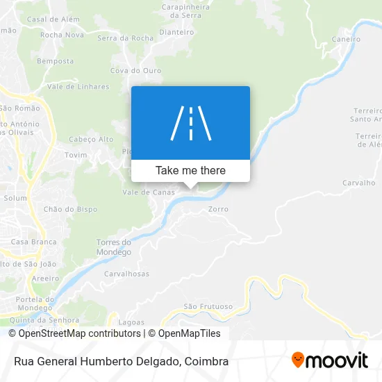 Rua General Humberto Delgado map