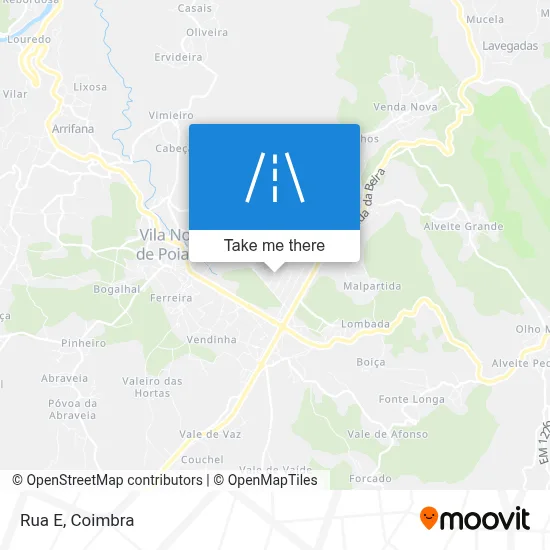 Rua E map