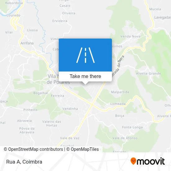 Rua A map