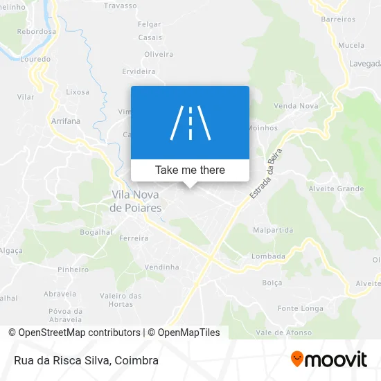 Rua da Risca Silva map