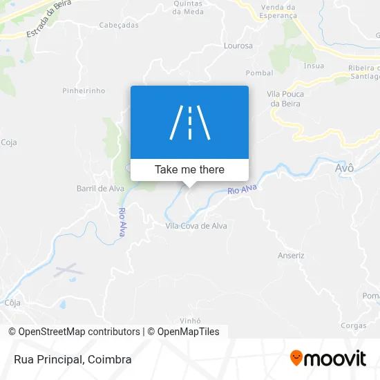 Rua Principal map
