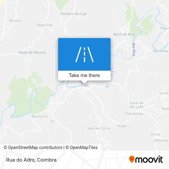 Rua do Adro map
