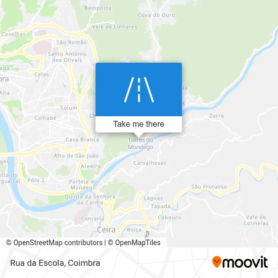Rua da Escola map