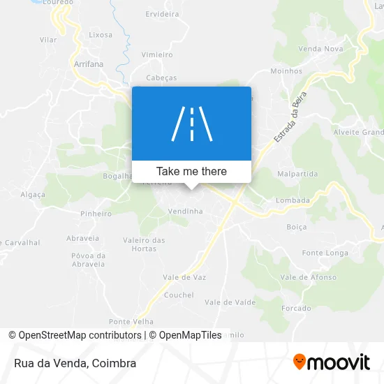 Rua da Venda map