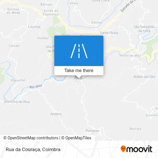 Rua da Couraça map