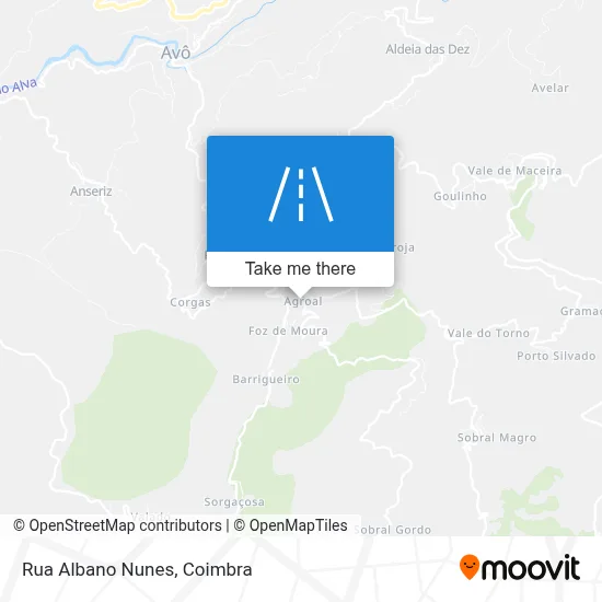Rua Albano Nunes map
