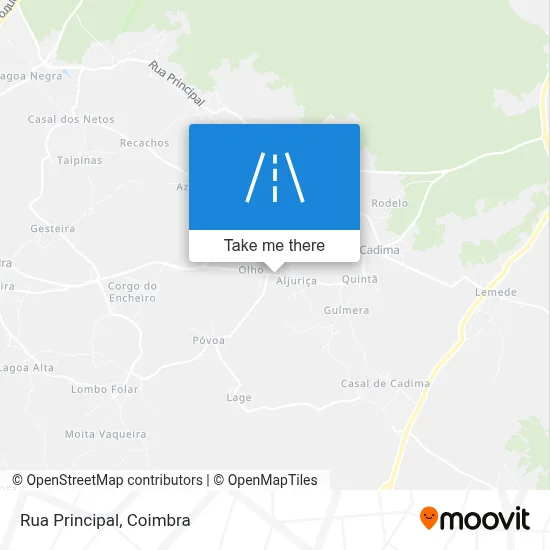 Rua Principal map