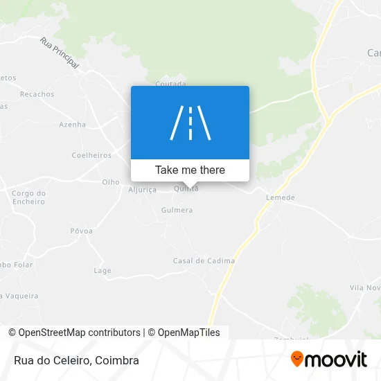 Rua do Celeiro map
