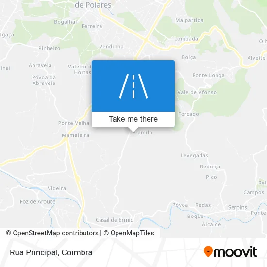 Rua Principal map
